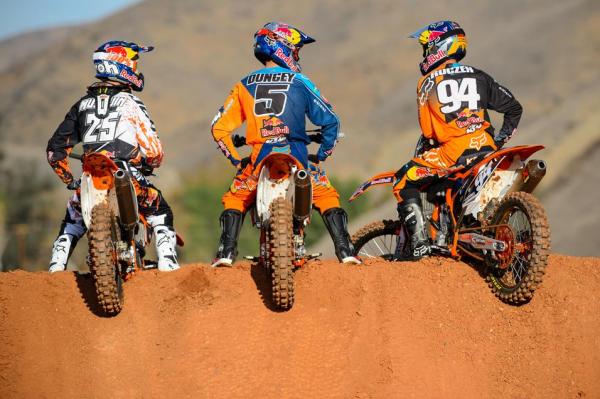 Musquin, Dungey et Roczen  seront en Espagne les 5 et 6 octobre prochains. © Cudby