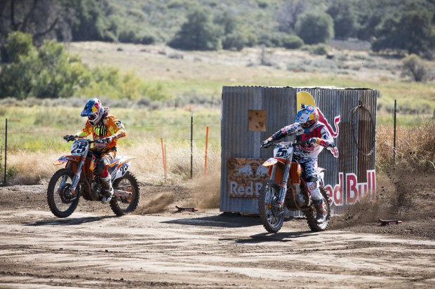(L-R) Marvin Musquin and Ryan Dungey - Action