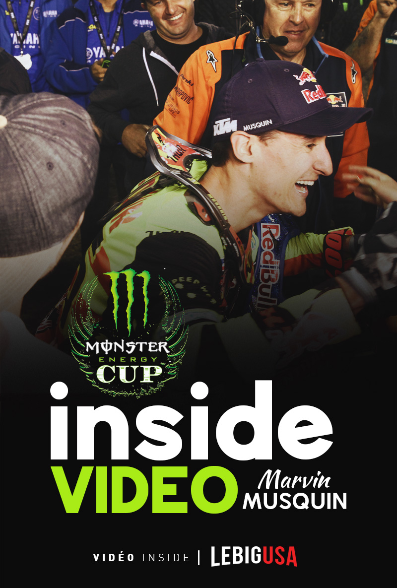 Le million de Marvin Musquin (inside vidéo)