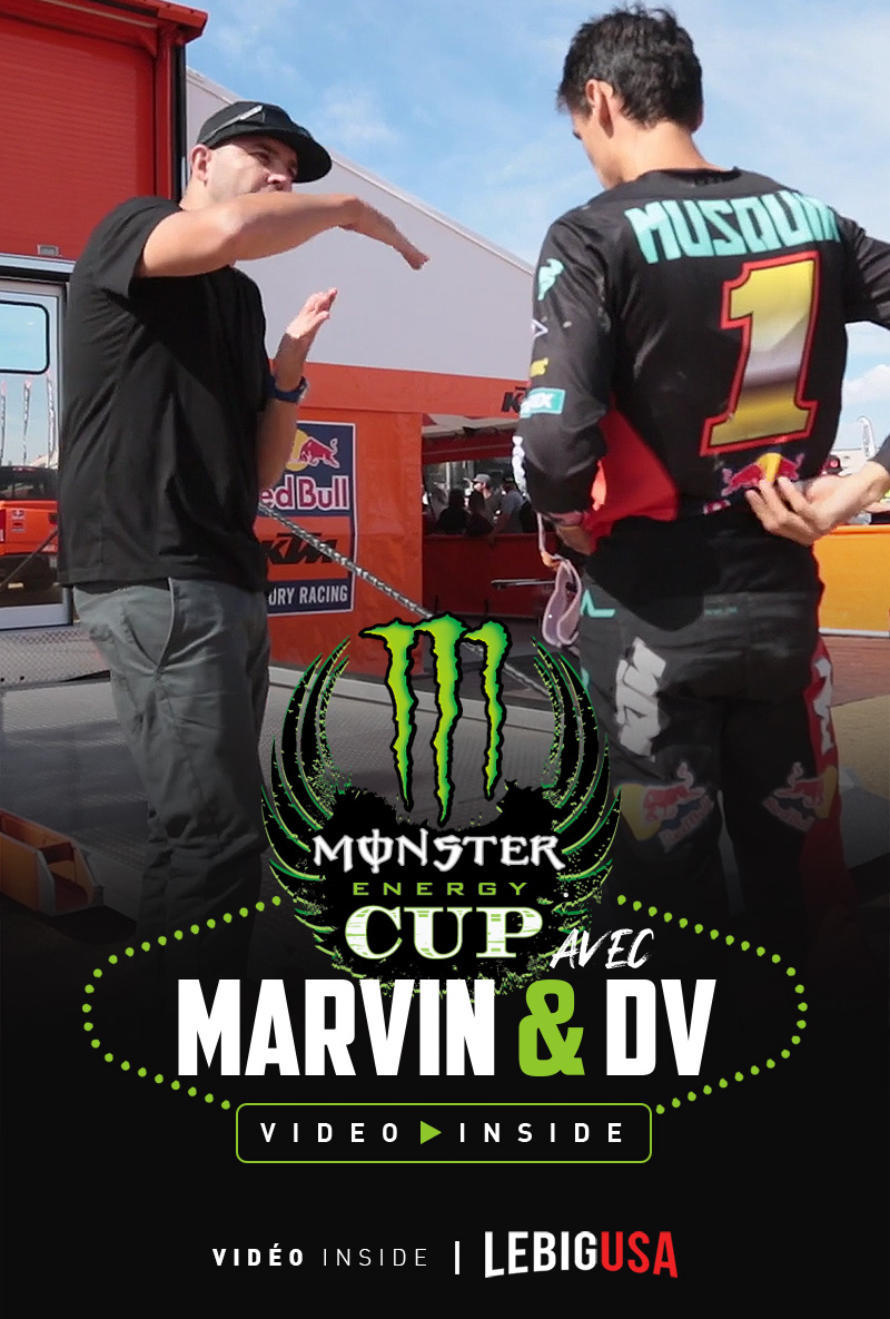 Vidéo « inside » Marvin et DV à la MEC