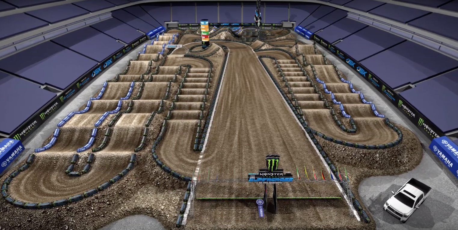 La piste virtuelle du SX de New York | LeBigUSA – Actualité du ...