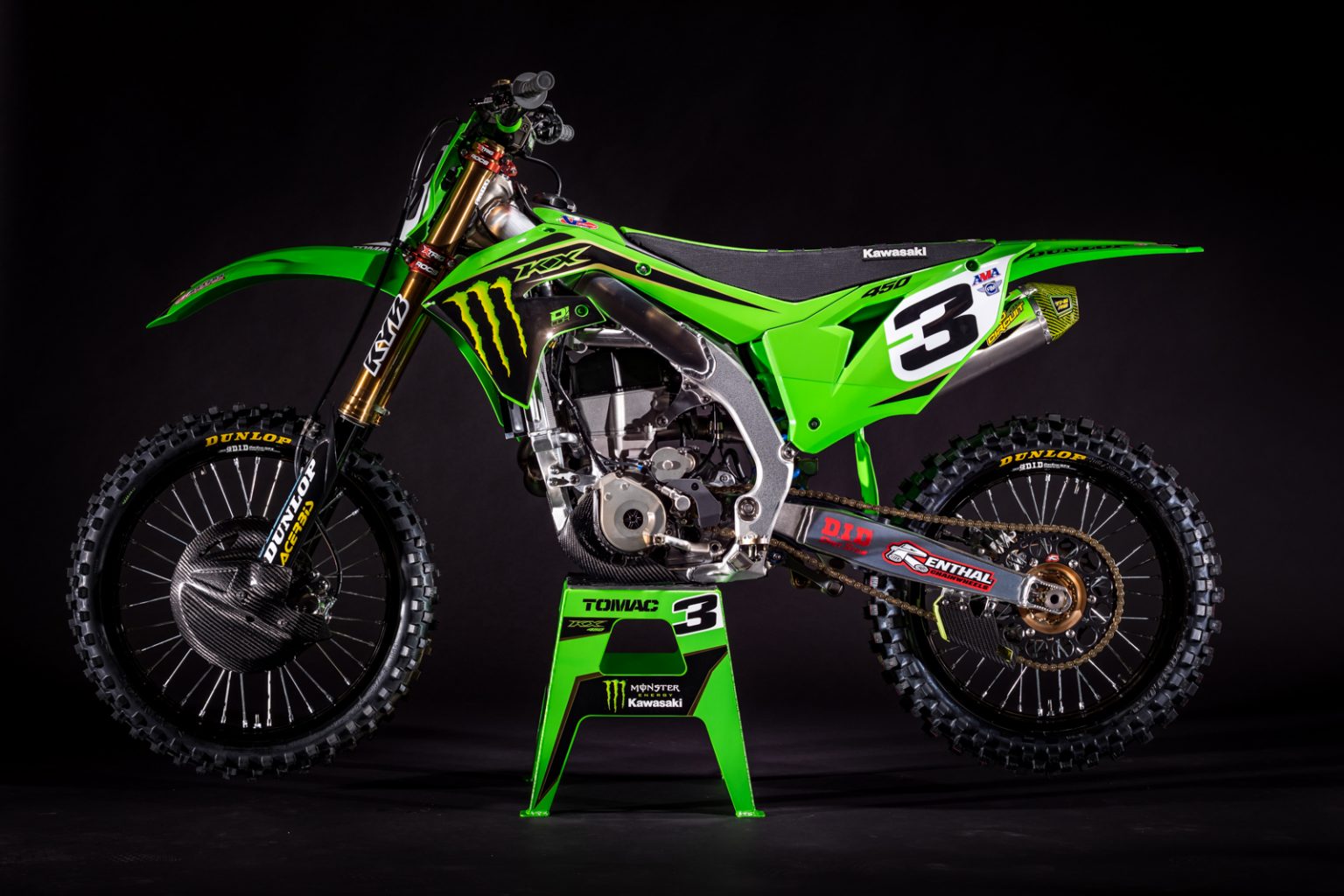 Eli Tomac (Kawasaki KX 450 2020) LeBigUSA Actualité du Motocross