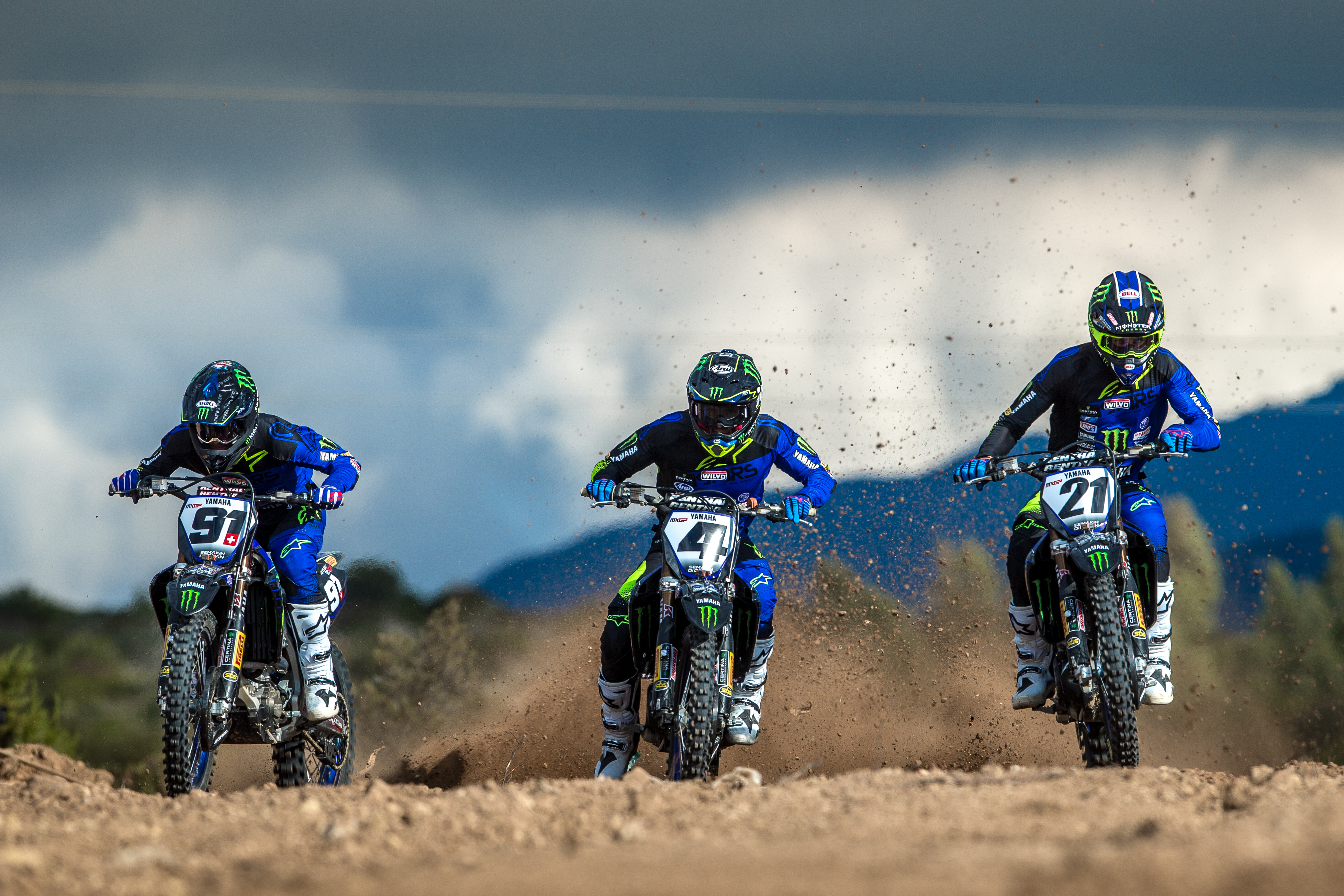 L’équipe Yamaha MXGP en action LeBigUSA Actualité du Motocross