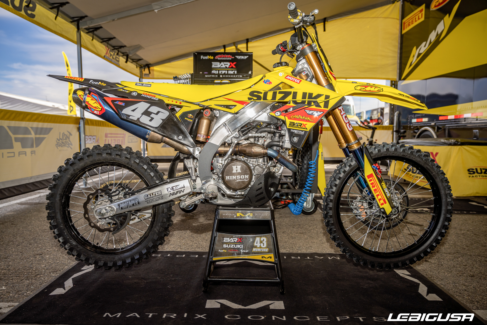 La Suzuki RMZ 250 de Carson Mumford LeBigUSA Actualité du