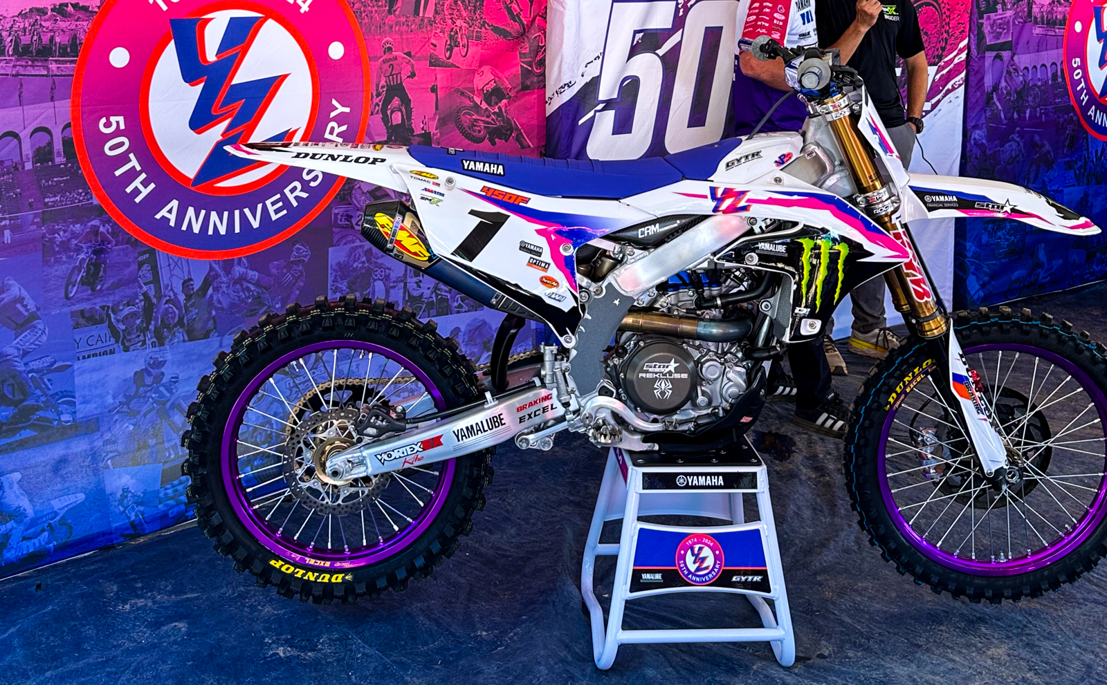 Les 50 ans de la Yamaha YZ (19742024) LeBigUSA Actualité du