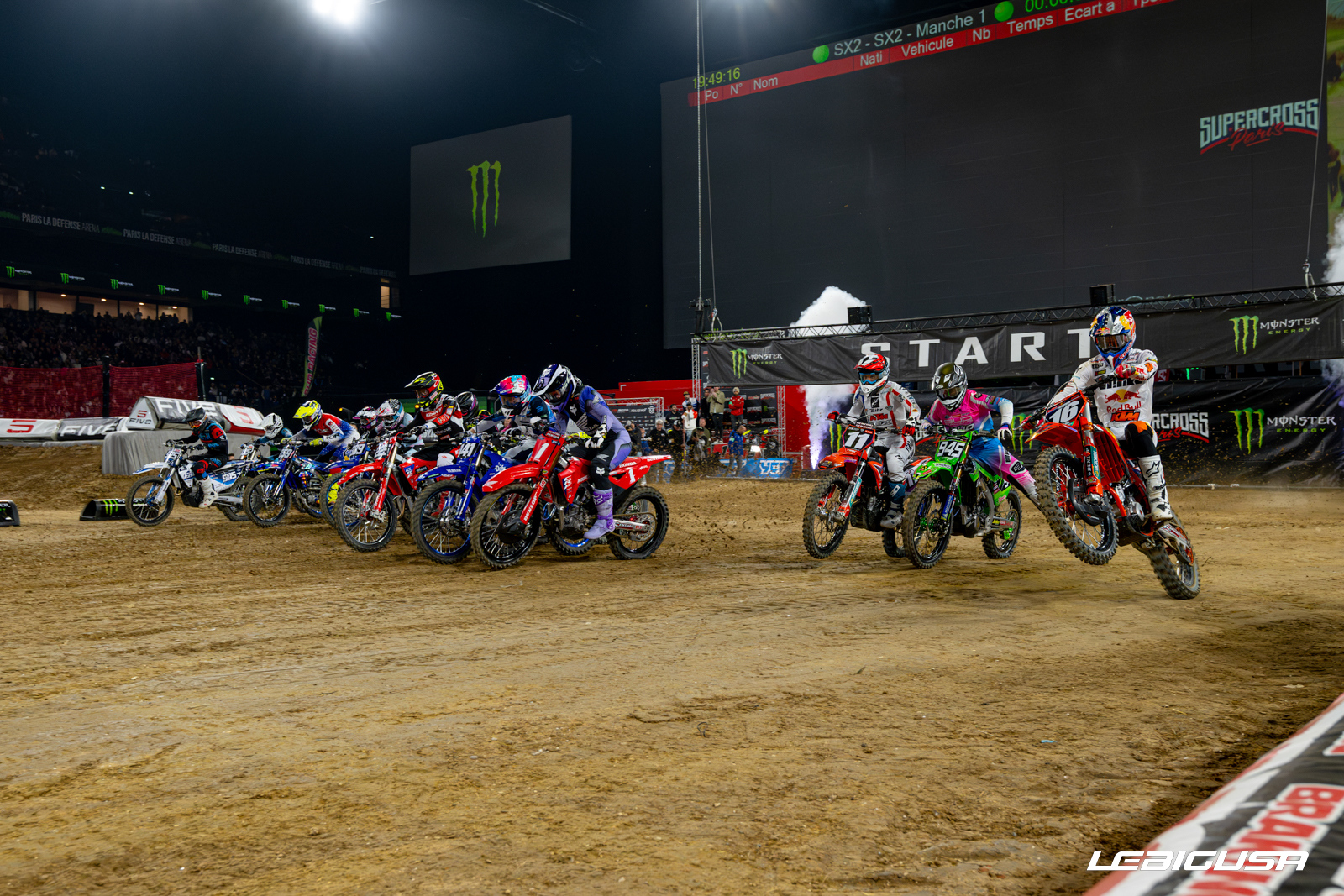 SX de Paris les résultats LeBigUSA Actualité du Motocross & Supercross US